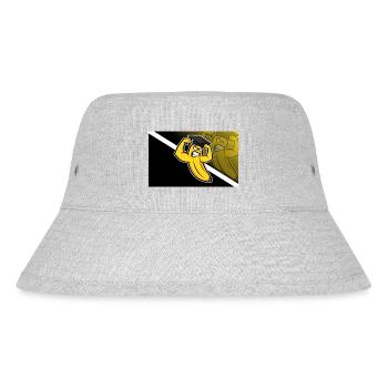 smart banana - Stanley/Stella Recycled Bucket Hat - heather grey - Front