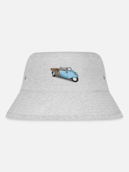 Oldtimer Tempo - Stanley/Stella recycelter Bucket Hat - Grau meliert