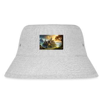 wunderschöne mythische Orte – Avalon - Stanley/Stella recycelter Bucket Hat - Grau meliert - Vorne