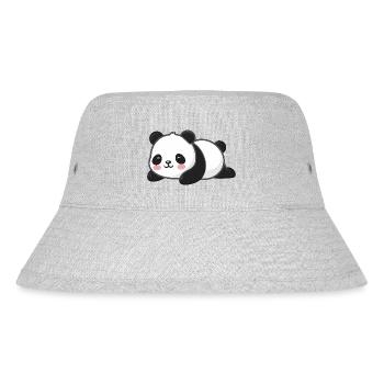 Cute Panda Animal Lover - Stanley/Stella Recycled Bucket Hat - heather grey - Front
