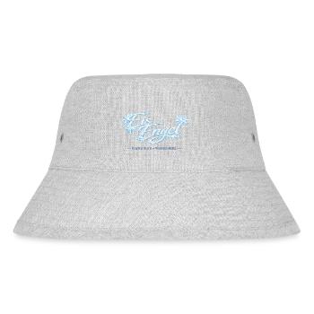 Eisengel Kalter Blick Warmes Herz - Stanley/Stella recycelter Bucket Hat - Grau meliert - Vorne