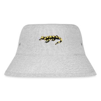 Fire Salamander I - Stanley/Stella Recycled Bucket Hat - heather grey - Front