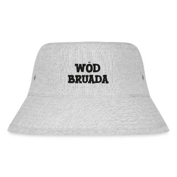 Wöd Bruada Österreich toller Bruder Österreich - Stanley/Stella recycelter Bucket Hat - Grau meliert - Vorne