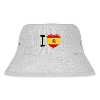 I love Espana - Bob recyclé Stanley/Stella - gris chiné - Devant