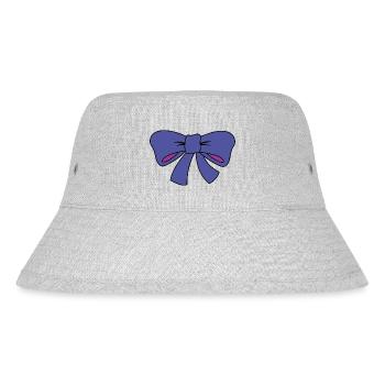 Schleife - Stanley/Stella recycelter Bucket Hat - Grau meliert - Vorne