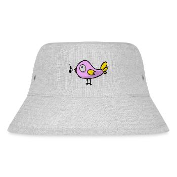bird bird voegel animal animals7 - Stanley/Stella Recycled Bucket Hat - heather grey - Front