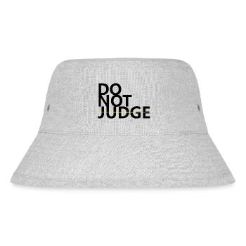 Jesus Christus von Nazareth Glaube Bibel Jesus - Stanley/Stella recycelter Bucket Hat - Grau meliert - Vorne