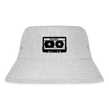 Mixtape Cassette Tape - Stanley/Stella Recycled Bucket Hat - heather grey - Front