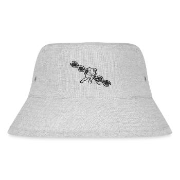 Ice hockey player Hockey fan Ice hockey team - Stanley/Stella Recycled Bucket Hat - heather grey - Front