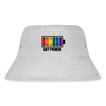 Gay Power - Bob recyclé Stanley/Stella - gris chiné - Devant