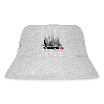 UNICYCLE-city unicycle unicycleartist unicycle riding - Stanley/Stella Recycled Bucket Hat - heather grey - Front