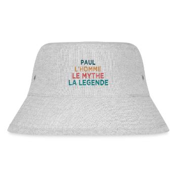 Paul la légende - Bob recyclé Stanley/Stella - gris chiné - Devant