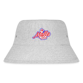 Malle 2024 - Stanley/Stella recycelter Bucket Hat - Grau meliert - Vorne
