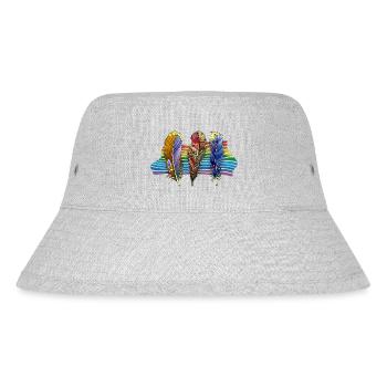 Pen - Stanley/Stella Recycled Bucket Hat - heather grey - Front