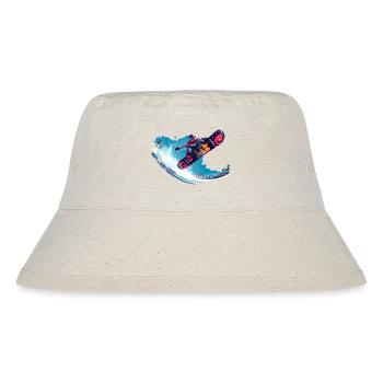Snowboard - Stanley/Stella recycelter Bucket Hat - Naturweiß - Vorne