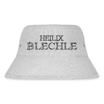 Heilix Blechle - Farbwechsel - Stanley/Stella recycelter Bucket Hat - Grau meliert - Vorne