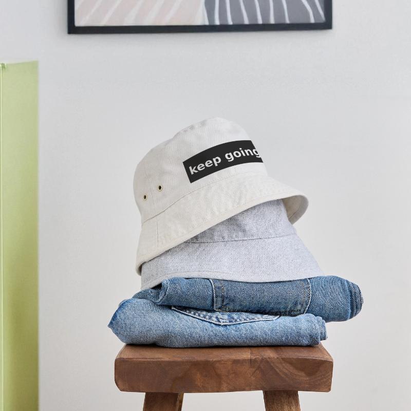 keep going Stanley/Stella Recycled Bucket Hat