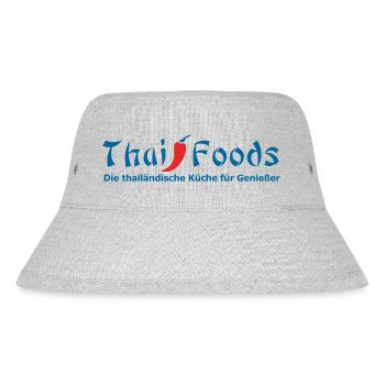 Thaifoods The Thai cuisine for. Epicure - Stanley/Stella Recycled Bucket Hat - heather grey - Front