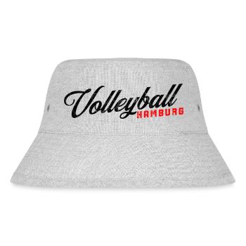 Volleyball Design Hamburg - Stanley/Stella recycelter Bucket Hat - Grau meliert - Vorne