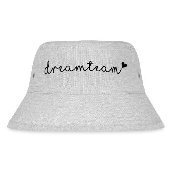 dream team - Stanley/Stella Recycled Bucket Hat - heather grey - Front