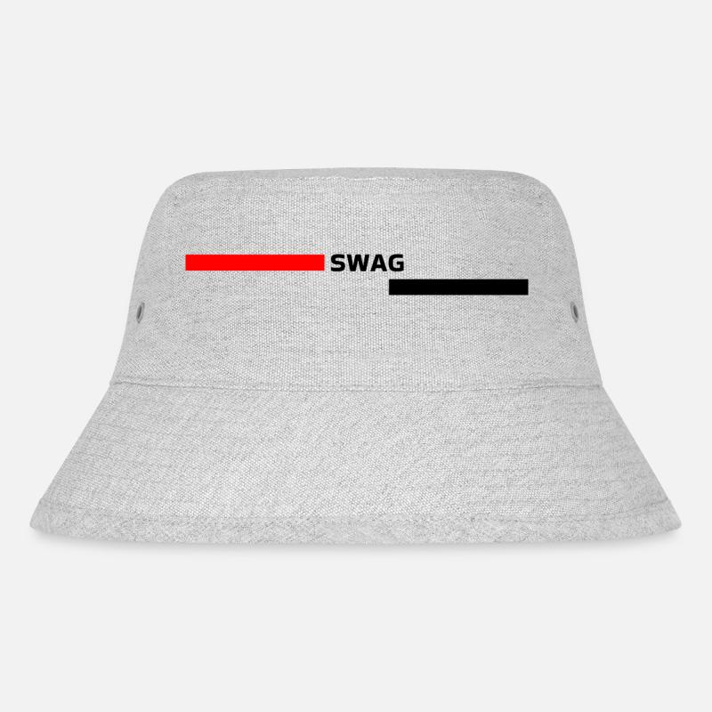 BEUTE - Stanley/Stella recycelter Bucket Hat - Grau meliert