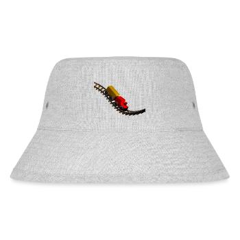 Toy train - Stanley/Stella Recycled Bucket Hat - heather grey - Front