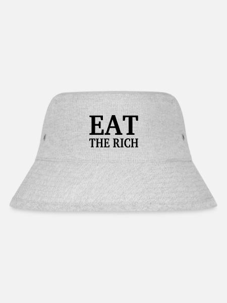 EAT THE RICH - Bob recyclé Stanley/Stella - gris chiné