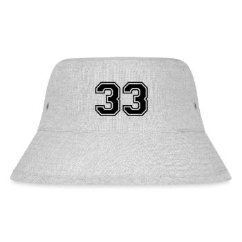 33 - Stanley/Stella Recycled Bucket Hat - heather grey - Front