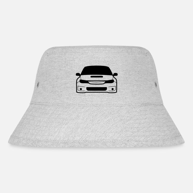JDM Car eyes STI 4 | T-shirts JDM - Bob recyclé Stanley/Stella - gris chiné