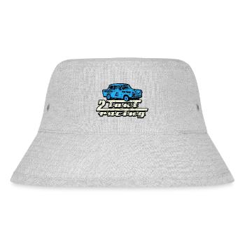 Trabi 2 Takt Racing - Stanley/Stella recycelter Bucket Hat - Grau meliert - Vorne