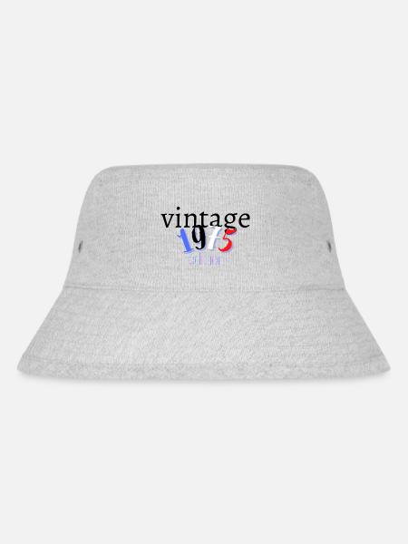 vintage - Bob recyclé Stanley/Stella - gris chiné