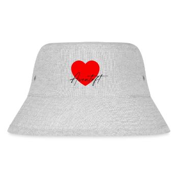 i Love Aventoft - Stanley/Stella recycelter Bucket Hat - Grau meliert - Vorne