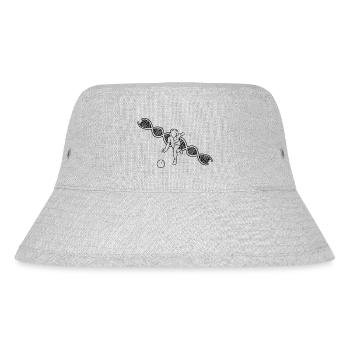 Bowling Gift Bowling Kegel Bowler Bowling ball - Stanley/Stella Recycled Bucket Hat - heather grey - Front