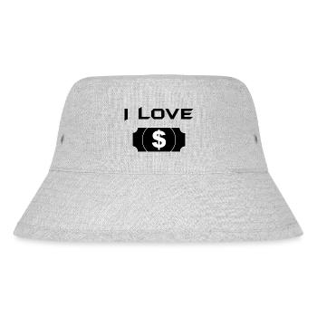 Bitcoin Trading Crypto Stocks - Stanley/Stella Recycled Bucket Hat - heather grey - Front