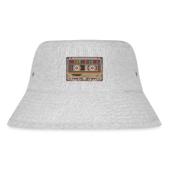 1981 - Stanley/Stella recycelter Bucket Hat - Grau meliert - Vorne