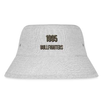 Retro - Stanley/Stella recycelter Bucket Hat - Grau meliert - Vorne
