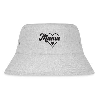 Mama Motif | Mother's Day or birthday gift - Stanley/Stella Recycled Bucket Hat - heather grey - Front
