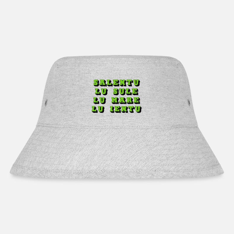 Salento lu sule lu mare lu ieuntu - Stanley/Stella Recycled Bucket Hat - heather grey