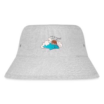 RELAX  - Stanley/Stella recycelter Bucket Hat - Grau meliert - Vorne