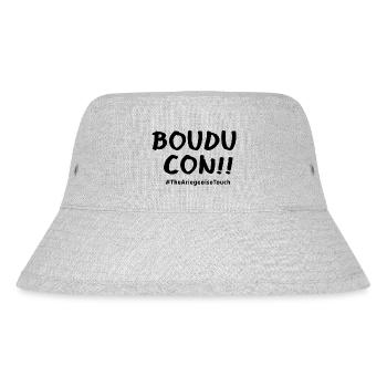 Boudu con !! - Bob recyclé Stanley/Stella - gris chiné - Devant