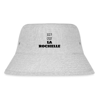 ICI C EST LA ROCHELLE - Bob recyclé Stanley/Stella - gris chiné - Devant
