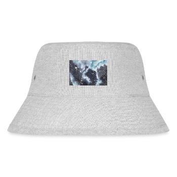 Galaxy Nebula Galaxie Nebel Nerd Astronomie space - Stanley/Stella recycelter Bucket Hat - Grau meliert - Vorne