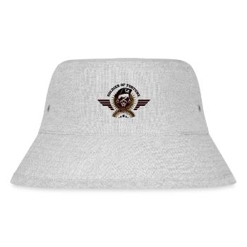 Army War Military Uniform Force Soldier Camouflage - Stanley/Stella Recycled Bucket Hat - heather grey - Front