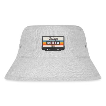 Cassette Vintage 1985 - Bob recyclé Stanley/Stella - gris chiné - Devant