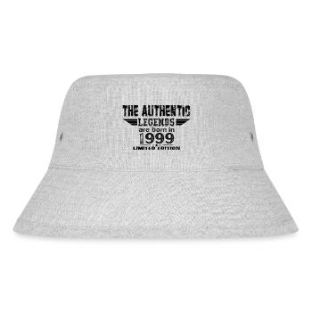 Legends are born in Vintage - Stanley/Stella Recycled Bucket Hat - heather grey - Front