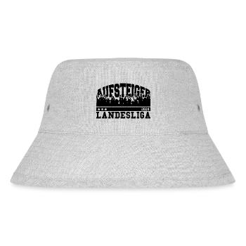 Aufsteiger 2024 Landesliga Aufstieg Fußball - Stanley/Stella recycelter Bucket Hat - Grau meliert - Vorne