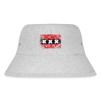 Amsterdam - Stanley/Stella Recycled Bucket Hat - heather grey - Front