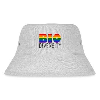 LGBT Bio diversity gay pride love is love LGBTQ - Bob recyclé Stanley/Stella - gris chiné - Devant