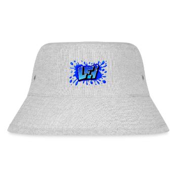 GRAFFITI VORNAME LEI DRUCKBAR - Stanley/Stella recycelter Bucket Hat - Grau meliert - Vorne