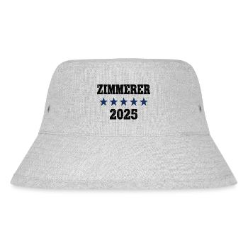 Zimmerer 2025 Beruf Zimmermann Lehre Lehrling - Stanley/Stella recycelter Bucket Hat - Grau meliert - Vorne